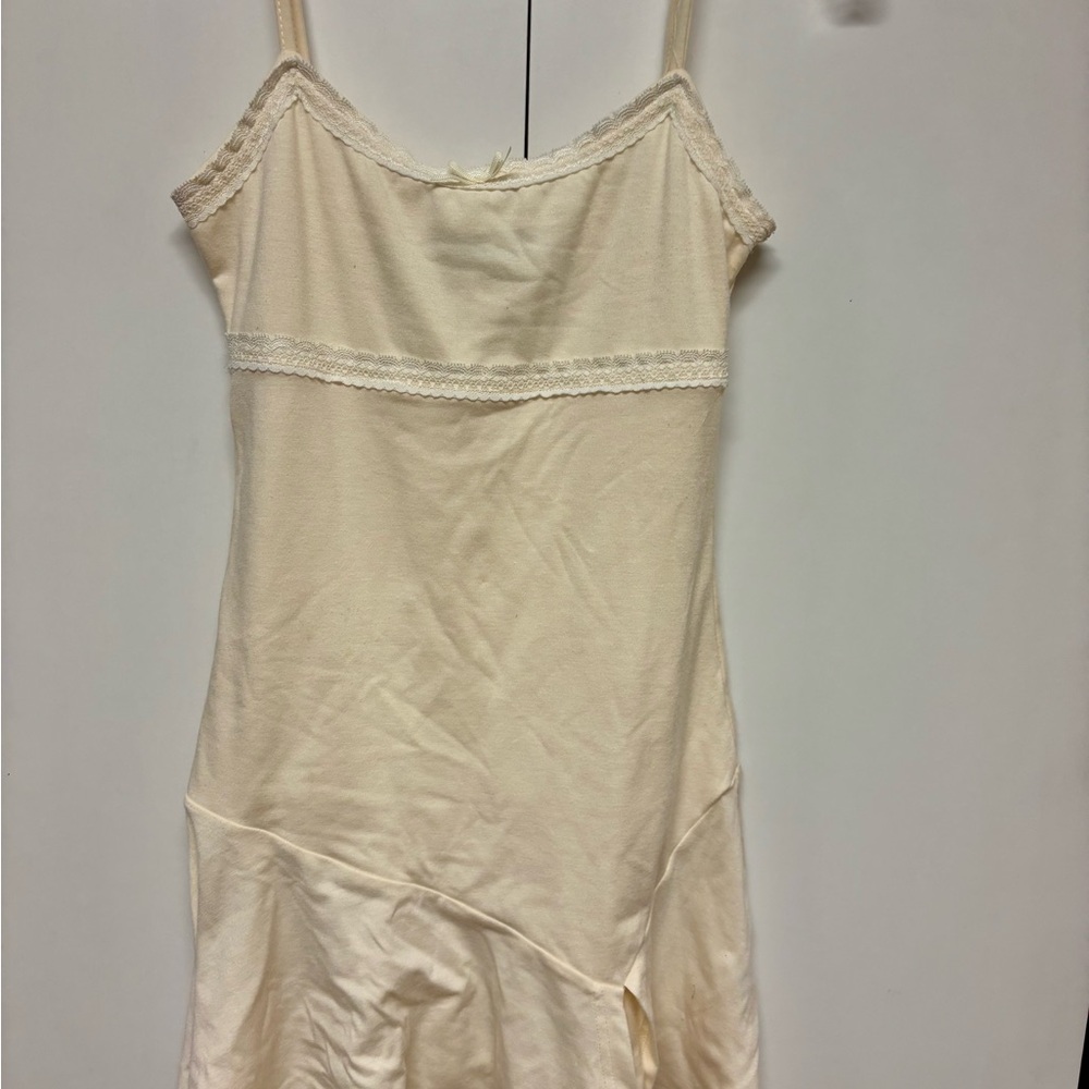 White Fox Boutique Ivory Mini Dress